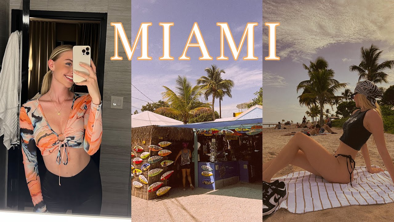 Wir fliegen nach MIAMI - all about Hurricane Season & Nightlife | Lina Düren - VLOG #5
