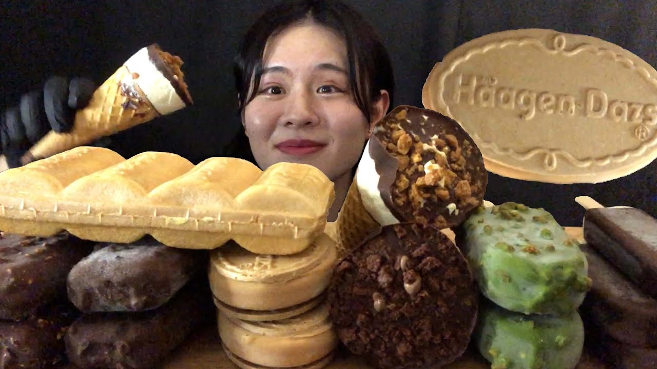 ASMR アイスクリーム🍨 ice cream【咀嚼音/大食い】