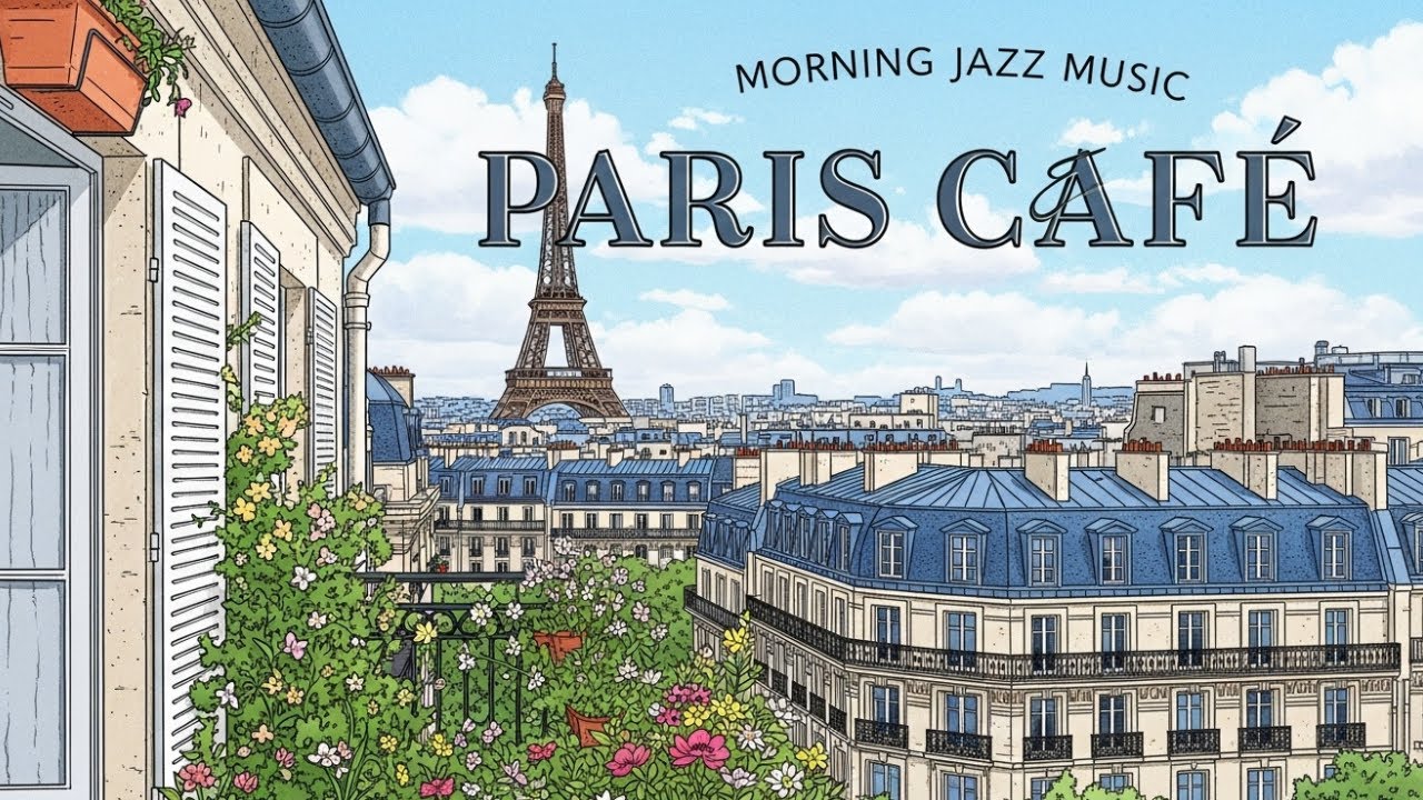 A Peaceful Day in Paris 🌼 French Jazz Instrumental | Cozy Ambience