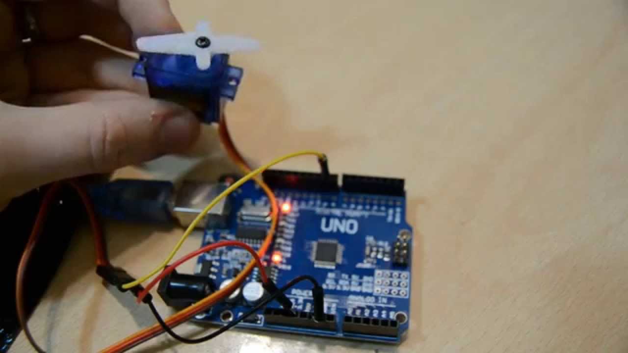 ARDUINO EP.22 - controllo servo rotazione - YouTube