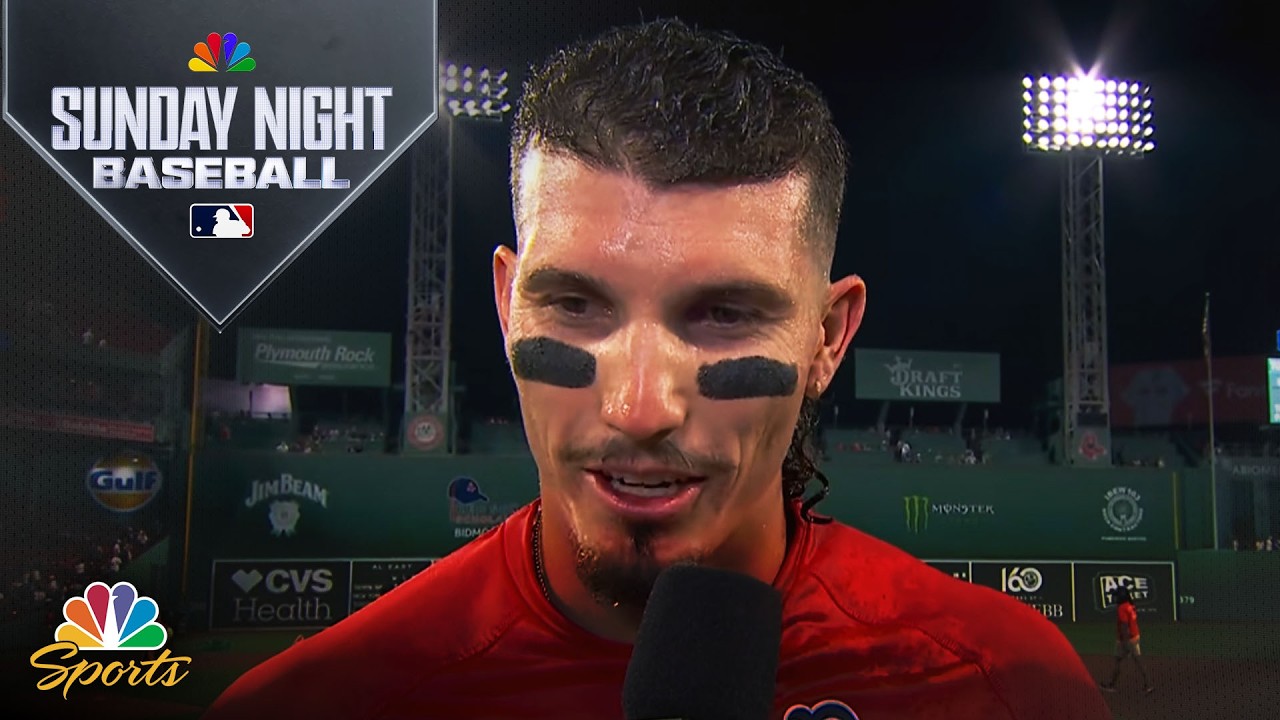 Duran after sweeping Yankees: Red Sox must 'keep same energy' | Sunday Night Baseball | MLB on NBC