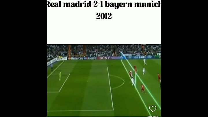 Robo escandaloso Real Madrid