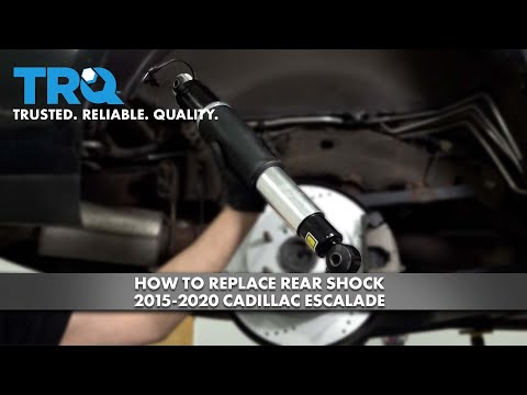 How to Replace Rear Shocks 2015-2020 Cadillac Escalade