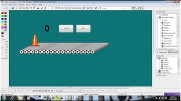[WinCC V7.0] - Tạo băng tải và thuộc tính động trên WinCC V7.0