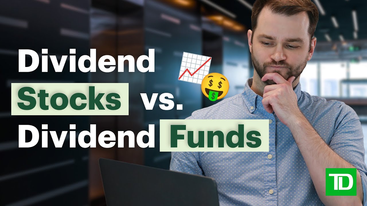 The difference between dividend stocks and dividend funds - YouTube