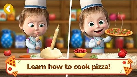 Masha And The Bear Pizza Maker Video Game Walkthrough part#3.