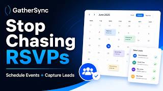 GatherSync: The Smarter Way to Schedule Events and Capture Leads