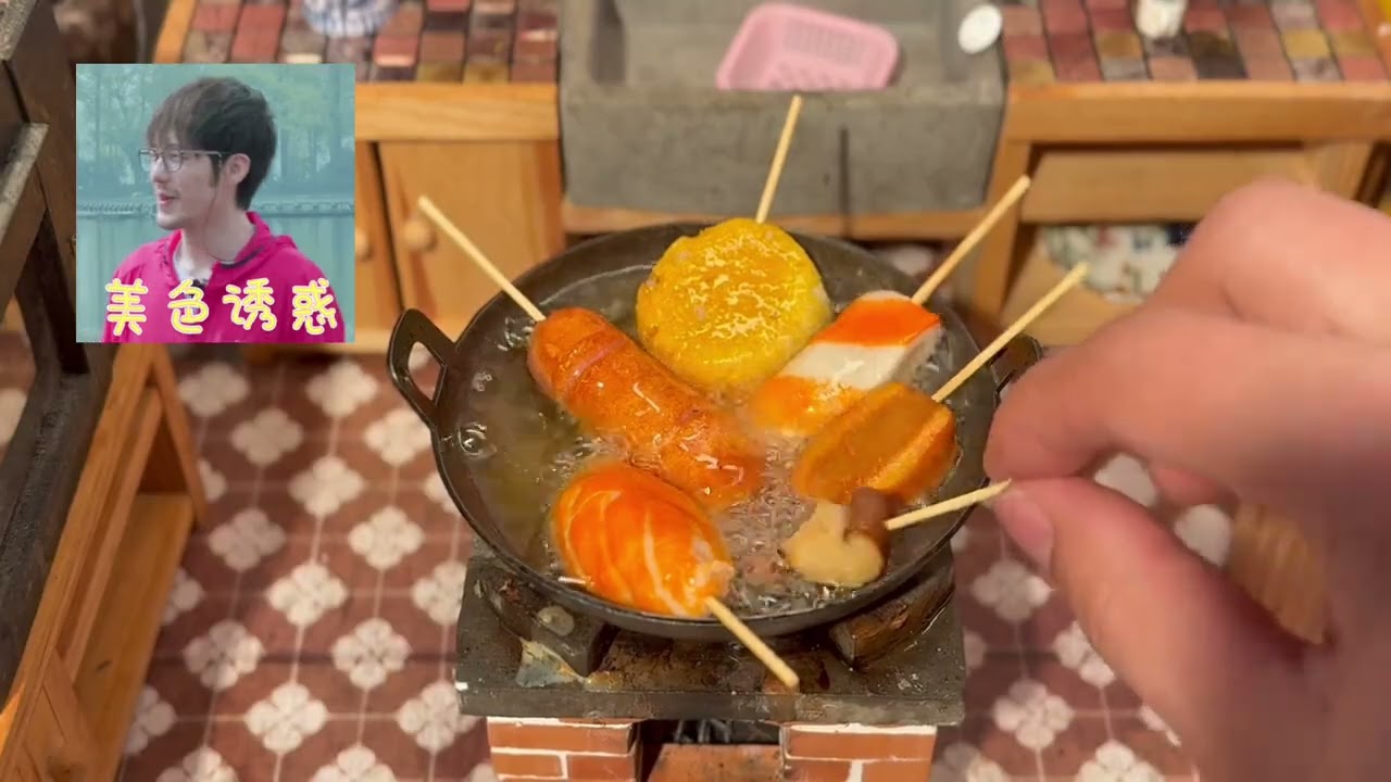 Mini Kitchen Recreating the Super popular street food Fried Skewers one bite at a time so