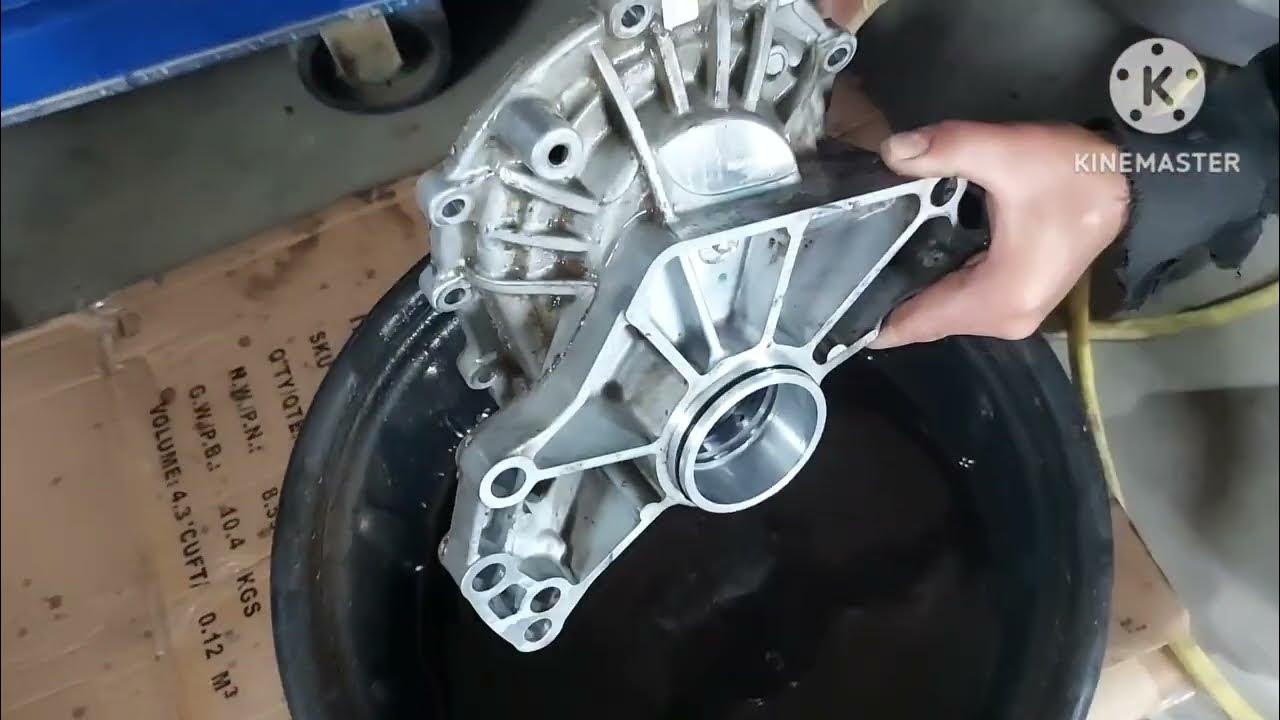 Gearbox assembly leak and transmission fluid leak replace oil seal