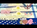 How to get a birth certificate for an American born abroad. CRBA GUIDE 4K
