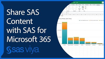 Share SAS Content with SAS for Microsoft 365 | SAS Viya Quick Start Tutorial