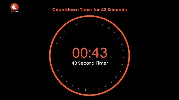 43 Second Timer | The Most Innovative Timer Yet!