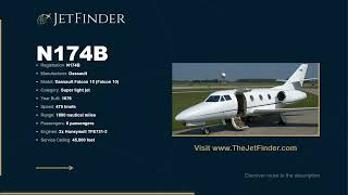 N174B Dassault Falcon 10 | Specs, Owner & History