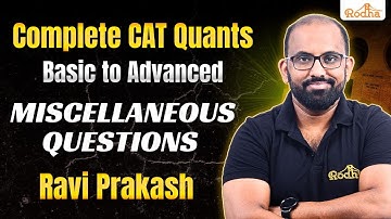 Arithmetic Advance Level Questions - 59 I CAT PREPARATION 2024 I QUANTITATIVE APTITUDE PREPARATION