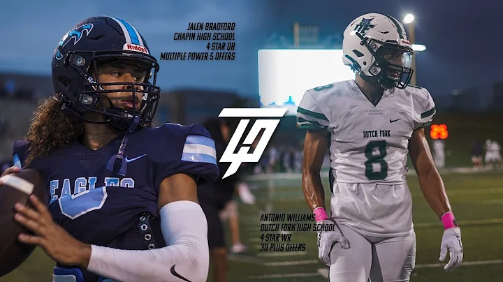 #1 Dutch Fork vs Chapin Eagles! Antonio Williams G...