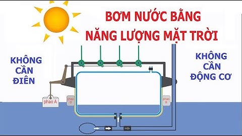 Làm thế nào để bơm nước bằng năng lượng mặt trời không cần môtơ How to make a Pump water by sunlight