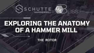 Exploring the anatomy of a hammer mill: The rotor