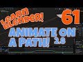 Blender Path Animation - How To Speed Up and Slow Down Curve Animation in 11 Minutes!