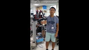 Haptic Device with High Power and Large Workspace (Gravity Compensation Test)