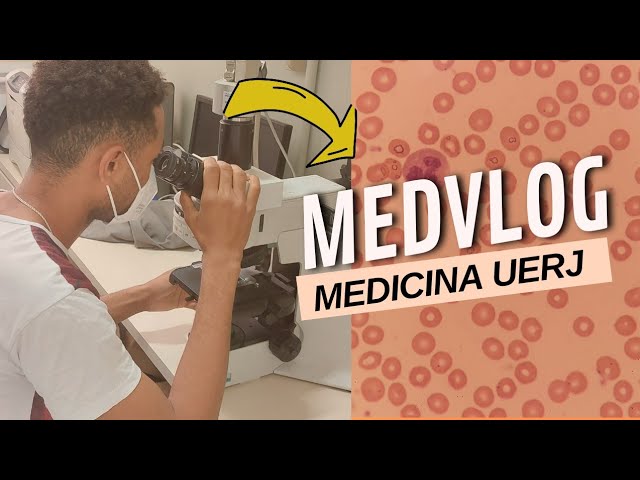 MEDVLOG 🩺 Rotina no estágio e na hematologia da medicina UERJ