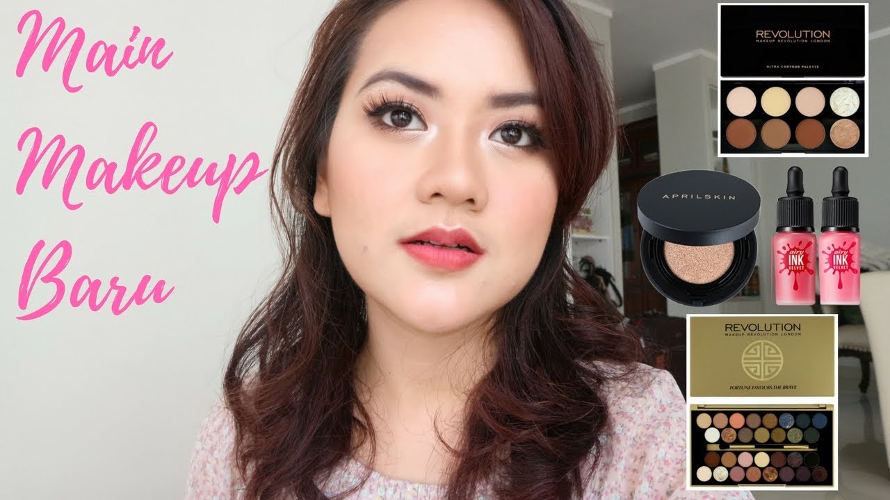 TUTORIAL PAKAI MAKEUP BARU April Skin Peripera MUR Makeup