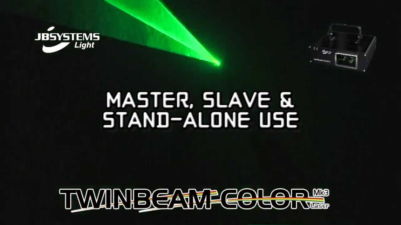 Twinbeam color laser