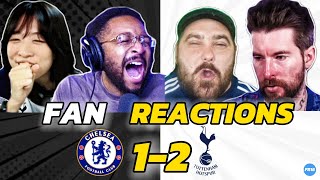 Chelsea Fans DISGUSTED 🤬 Spurs Fans GO WILD 🔥 Reaction to Chelsea 1-2 Spurs | Club Friendlies