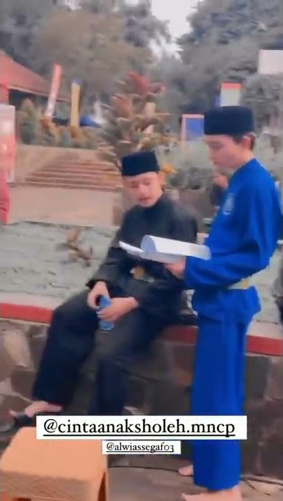 kegiatan syuting alwi assegaf dan sinyo di sinetron cinta anak sholeh