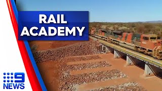 Mining giant BHP has started a train driver school, to help fill WA&#39;s skilled labour shortage.