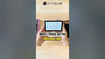 When I finally got my M5Stack Tab5...