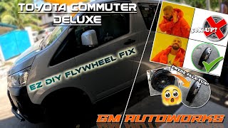 Toyota Commuter Deluxe ( DIY Flywheel FIX) Kung tight budget ka at may tiwala ka samin, tara!