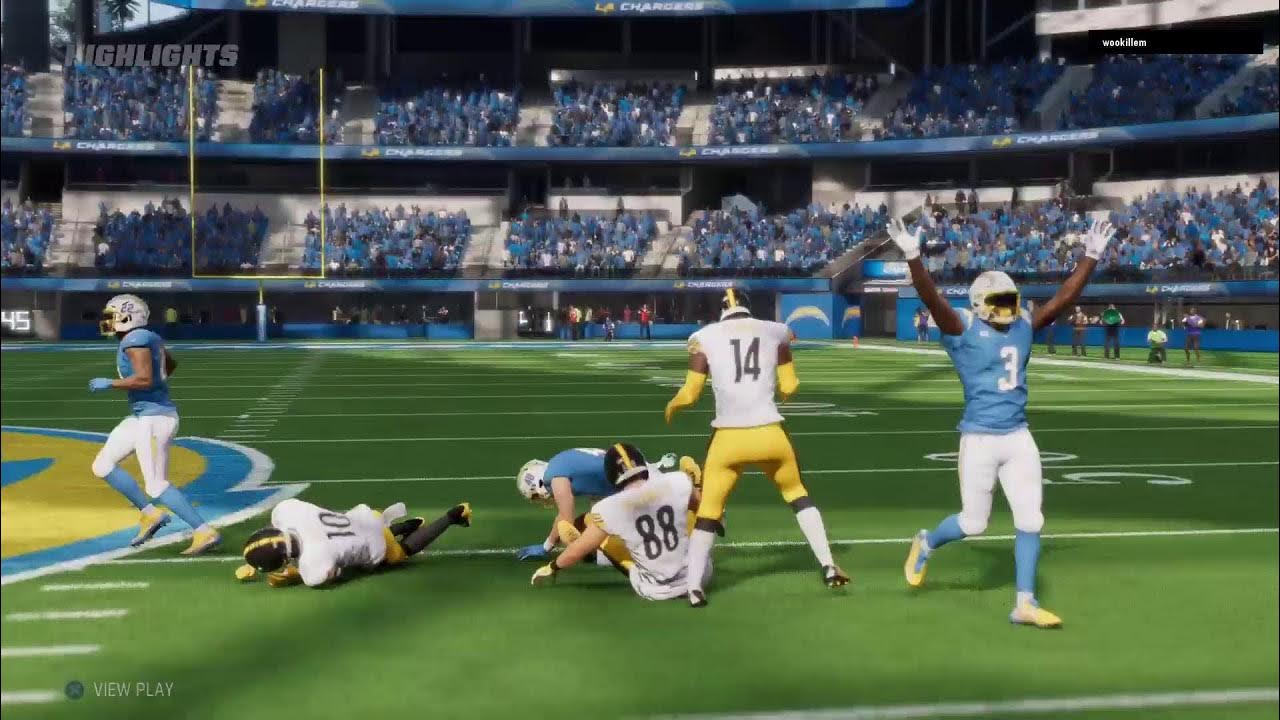 Legendary Chargers vs Steelers YouTube