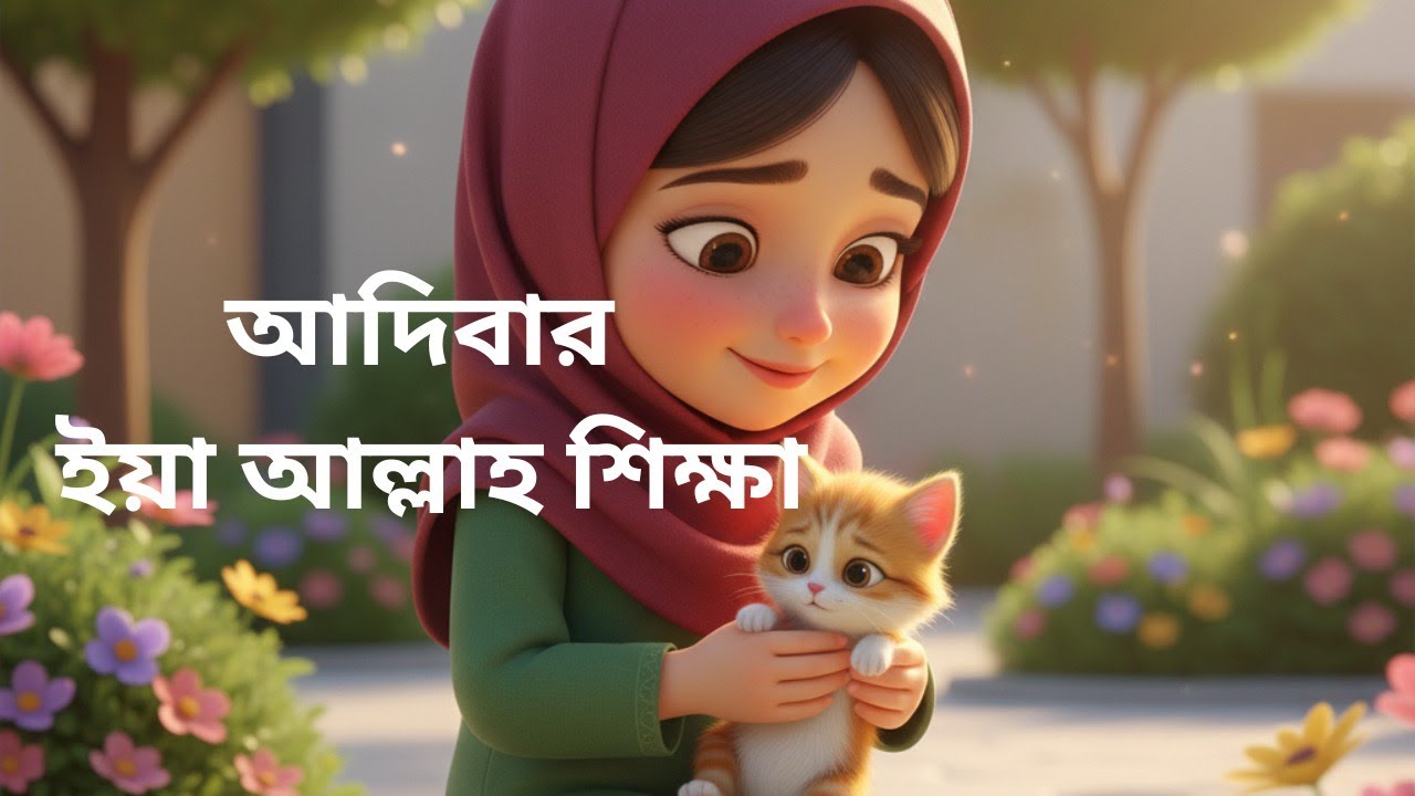 আদিবার ইয়া আল্লাহ শিক্ষা | দয়ার শিক্ষা ও পুঁইপুঁইয়ের কষ্ট | Islamic