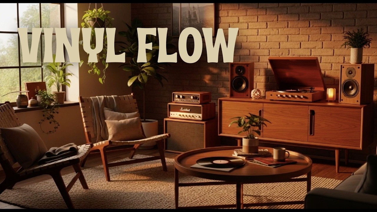 Late Night Lo-Fi R&B & Soul | Smooth Jazz to Unwind — Vinyl Flow 🎶