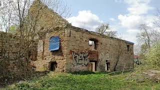 Руины мельницы на реке Ижора. Мыза-Ивановка. Усадьба &quot;Дача Штакеншнейдера&quot;. 14.05.2023.