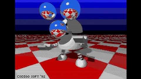 SAM Coupé: "Sam Juggler" Demo (1992)