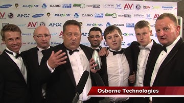 The AV Awards. London 2013.       Metropolis Multimedia.