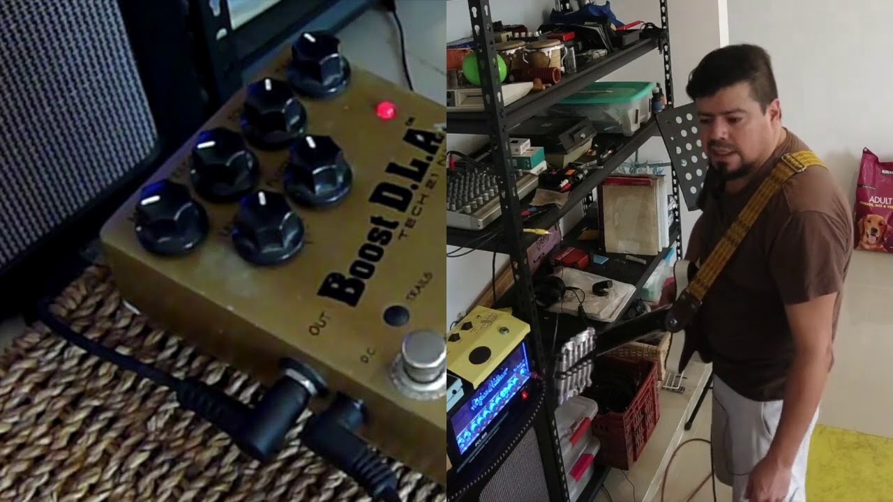 Reseña Delay Boost D.L.A. Tech 21 - YouTube