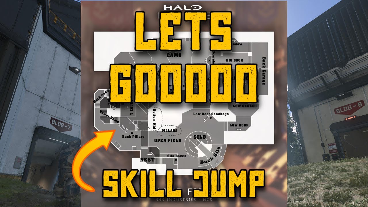 SKILL JUMP on Live Fire 🧠😎 Halo Infinite