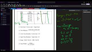 lec2 (data organization and presentation) Probability and Statistics