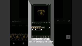 Cinematic Logo Reveal in Capcut 🔥 #shortsfeed #capcut #tutorial screenshot 2
