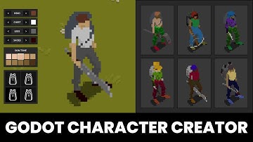 Godot Character Creator: Dynamic 2D System & Customization | Devlog #1