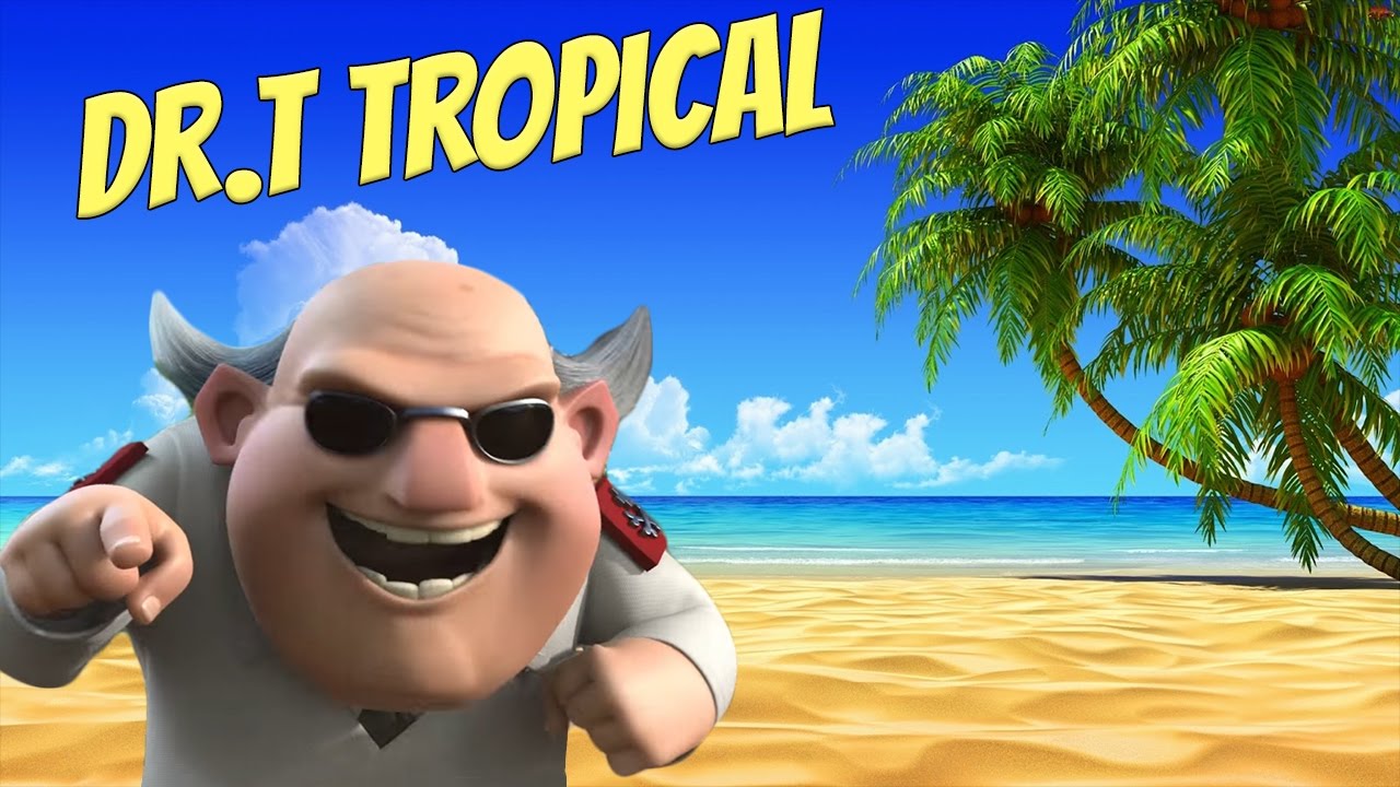 Boom Beach - DrT Tropical All Stages (so many FAILS) - Mar 4