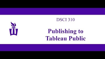 DSCI 310: Publishing a Visualization to Tableau Public