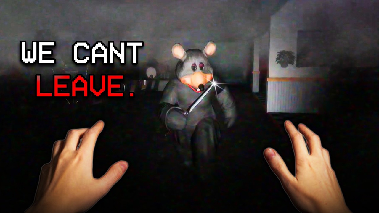 Surviving The Night Shift at Chuck E. Cheese's in Roblox...