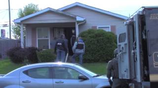 Allen County Sheriff S.W.A.T. on Harrison Street in Fort Wayne