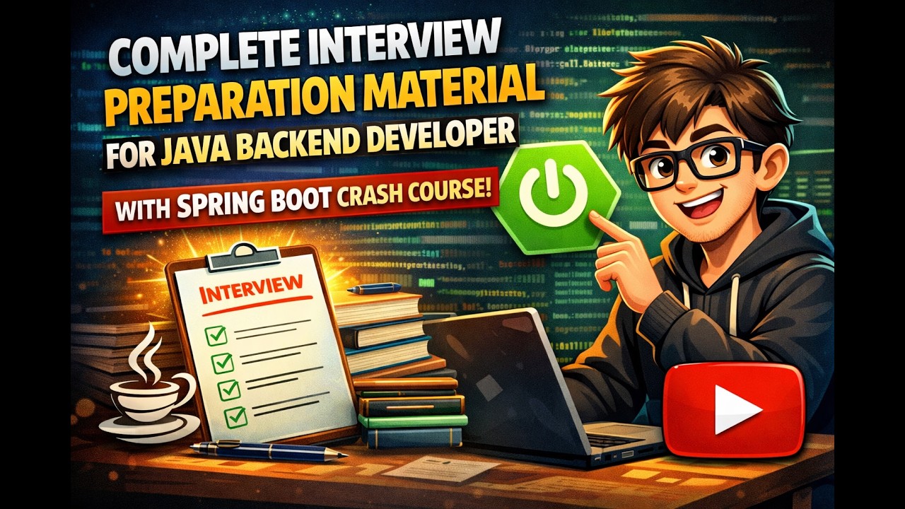 Complete Interview Preparation Material for Java Backend Developer ...