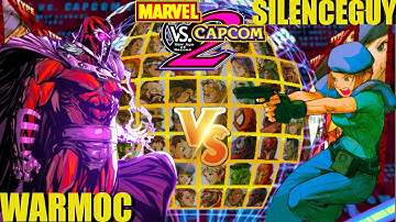 MvC2 Mvci Umvc3 WARMOC vs SILENCEGUY pt 2
