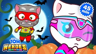 Heroes Save Halloween! ⚡ Talking Tom Heroes and Talking Tom & Friends Minis Compilation