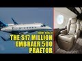 Inside look at the $17 million  Embaer 500 Praetor the best midsize jet on the market